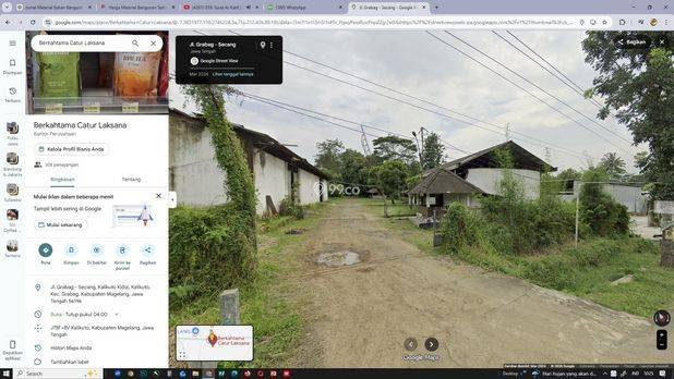 Gudang 400m²+Lahan 2Ha Pinggir Jalan Utama Grabag,bisa untuk MBG-NEGO Gudang 400m²+Lahan 2Ha Pinggir Jalan Utama Grabag,bisa untuk MBG-NEGO