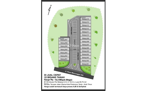 Jual Cepat 22 Bidang Tanah Babakan Strategis Bogor Jual Cepat 22 Bidang Tanah Babakan Strategis Bogor