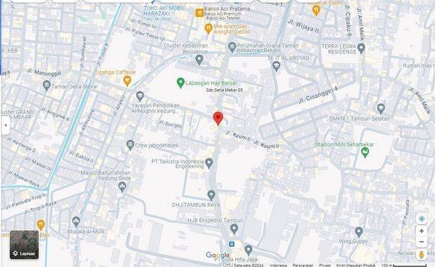 Tanah Pinggir Jalan Setia Mekar Tambun Selatan Bekasi Tanah Pinggir Jalan Setia Mekar Tambun Selatan Bekasi