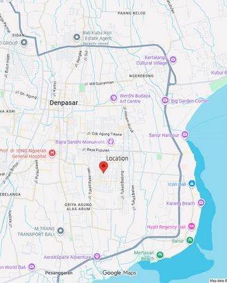 (AMR-047.SCO) Home Studio 1 BR For Monthly Rent Tukad Batanghari Renon (AMR-047.SCO) Home Studio 1 BR For Monthly Rent Tukad Batanghari Renon