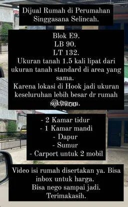 RUMAH DIJUAL CEPAT NYAMAN SUDAH RAMAI PENGHUNI RUMAH DIJUAL CEPAT NYAMAN SUDAH RAMAI PENGHUNI