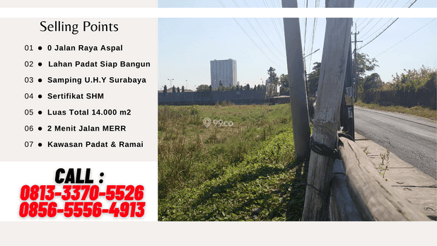 Jual Tanah Wonorejo Rungkut Surabaya, CALL : 0813-3370-xxxx Jual Tanah Wonorejo Rungkut Surabaya, CALL : 0813-3370-xxxx