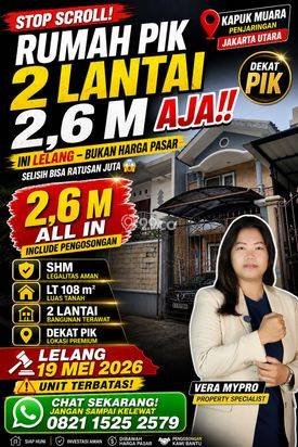 Termurah! Rumah Grisenda, Rumah Kapuk Penjaringan Jakarta Utara, Dijual Rumah Kapuk Dekat Pik Bangunan 2 lantai dibawah harga pasar jaminan Investasi Termurah! Rumah Grisenda, Rumah Kapuk Penjaringan Jakarta Utara, Dijual Rumah Kapuk Dekat Pik Bangunan 2 lantai dibawah harga pasar jaminan Investasi