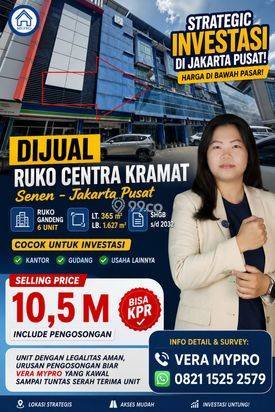 Murah! Ruko Gandeng 6 di Senen, Ruko Sentra Kramat Raya, Ruko Kramat cocok untuk Usaha, Gudang, Akademi, Ruko 6 unit Gandeng di Jakarta Pusat Murah! Ruko Gandeng 6 di Senen, Ruko Sentra Kramat Raya, Ruko Kramat cocok untuk Usaha, Gudang, Akademi, Ruko 6 unit Gandeng di Jakarta Pusat