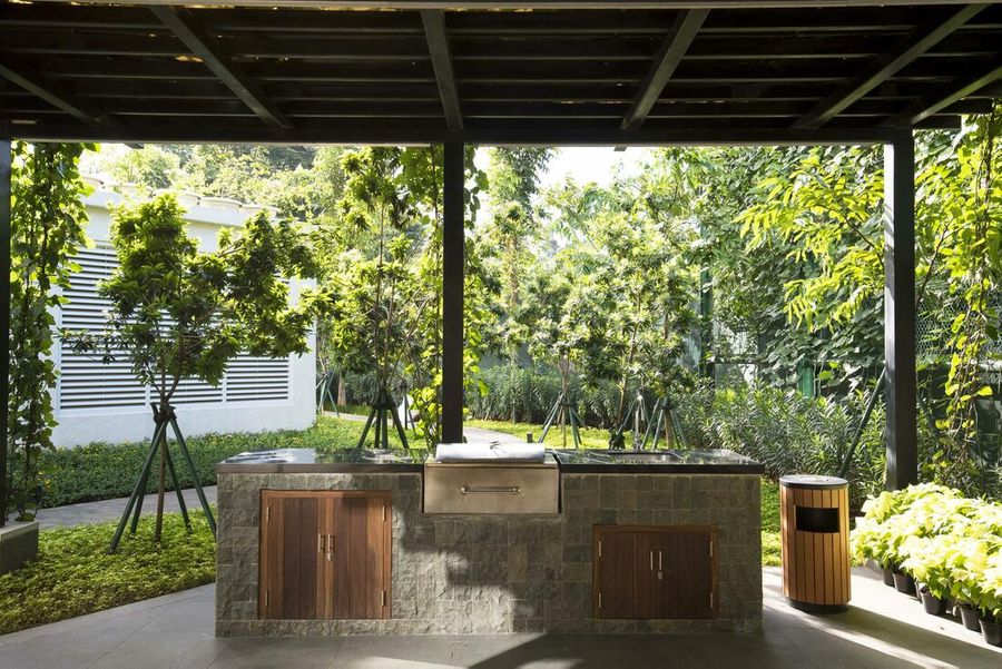 Pakubuwono Spring - BBQ Area