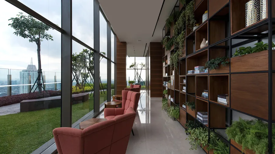 Pakubuwono Spring - library