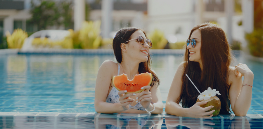 Apartemen Alonia Kemayoran infinity pool