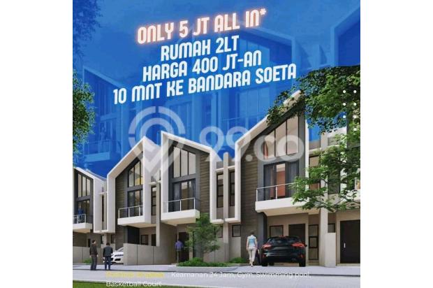 RUMAH 2 LANTAI HARGA PERDANA DEKAT BANDARA PROMO DP 0%