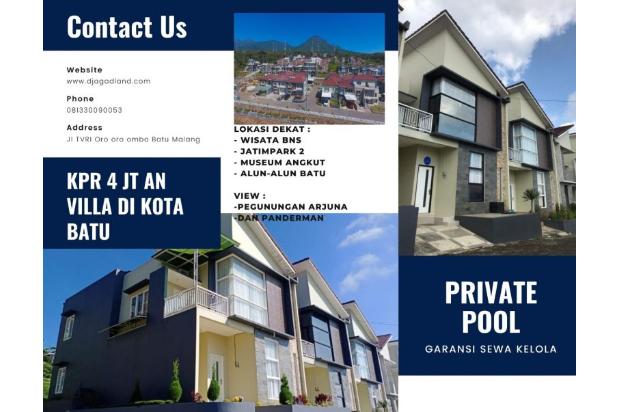 Rumah Kota Batu Hunian Asri Alam Sejuk