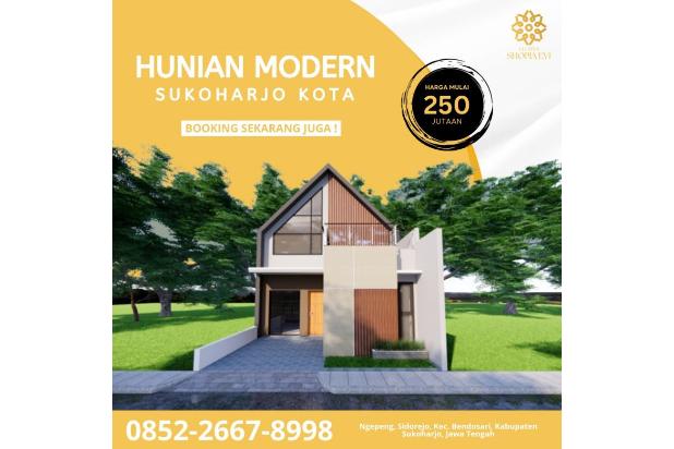 HUNIAN MODERN 250 JTAN DENGAN NILAI INVEST TINGGI DI SUKOHARJO