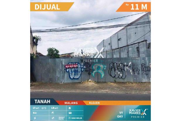 TANAH Cocok Untuk Usaha di Pusat Kota Klojen Malang