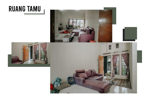 Rumah nyaman dan asri di komplek pondok hijau dekat sukajadi