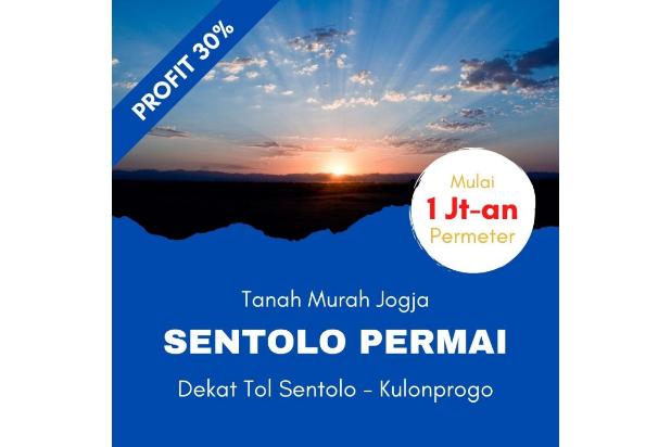 DEKAT TOL SENTOLO KAVLING 1 JUTAAN PROFIT 30%