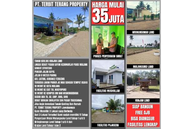 Tanah Kavling Murah Malang Fasilitas Lengkap
