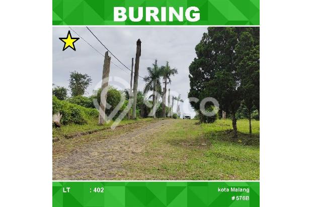 Tanah Kavling Luas 402 depan Ciputra Buring kota Malang _ 576B