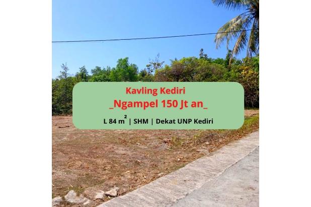 Ngampel | Tanah Kavling Kediri : Dekat UB | SHM 130 Jt an