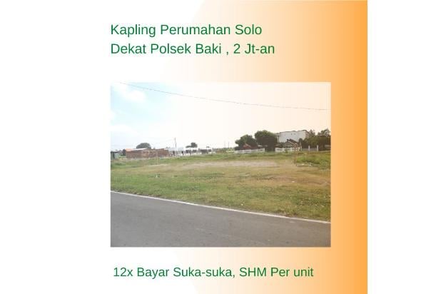 Tanah Murah Solo di Mojolaban