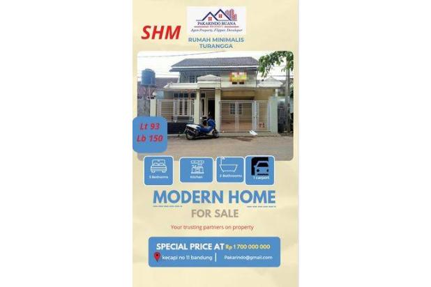 RUMAH 2LANTAI DAERAH TURANGGA DEKAT TSM