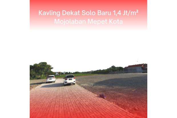 TANAH MURAH SOLO TEPI JLN MOJOLABAN, SHM