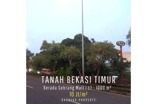  Jual Tanah Bekasi Timur Lokasi Strategis Dekat Jalan Utama