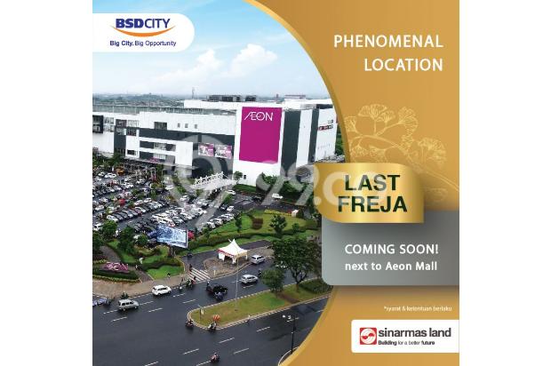 Final Freja Bsd City 8x18 2 Lantai Premium Location Dp dibayar