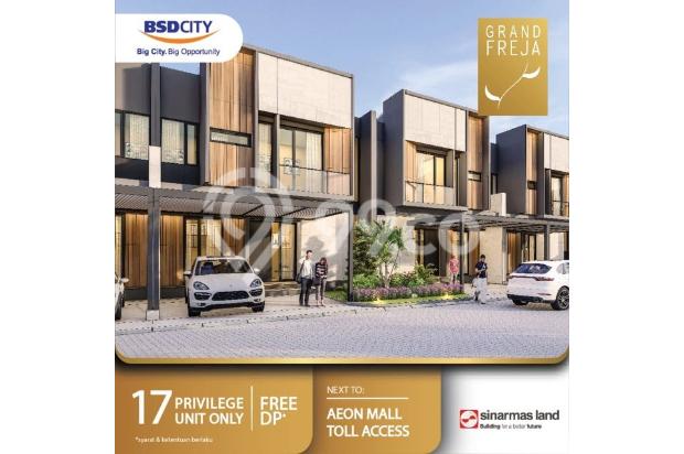 Final Freja Bsd City 8x18 2 Lantai Premium Location Dp dibayar