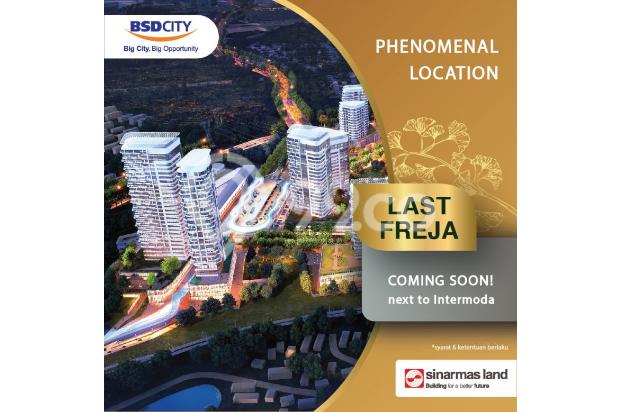 Final Freja Bsd City 8x18 2 Lantai Premium Location Dp dibayar