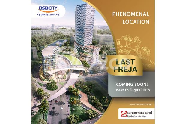 Final Freja Bsd City 8x18 2 Lantai Premium Location Dp dibayar
