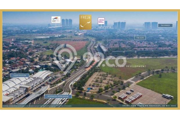 Final Freja Bsd City 8x18 2 Lantai Premium Location Dp dibayar