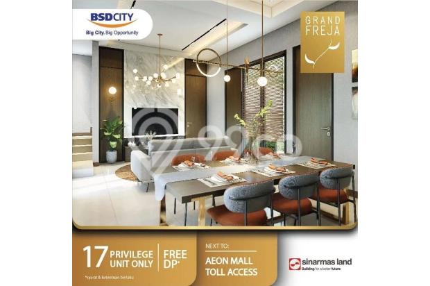 Final Freja Bsd City 8x18 2 Lantai Premium Location Dp dibayar