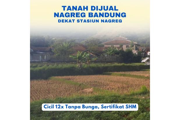 Tanah Bandung Nagreg Pinggir Jalan Surat SHM