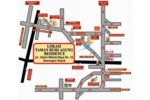 Dijual Rumah di Sawangan Depok