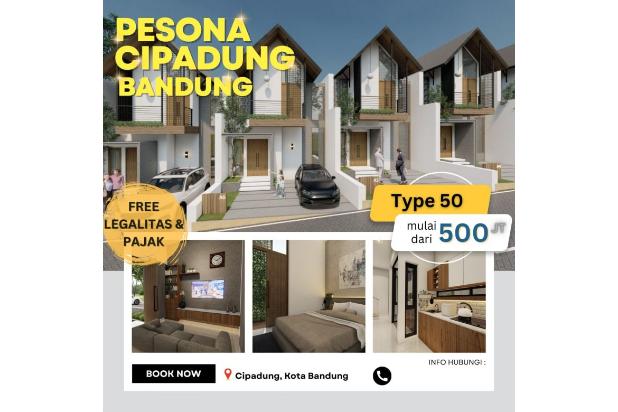 Rumah 2 Lantai Strategis Dekat Kampus UIN Bandung Timur