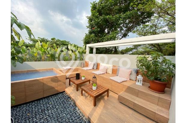 C House Bsd 3 Lantai Free Rooftop Dan Full Furnish Promo Tanpa