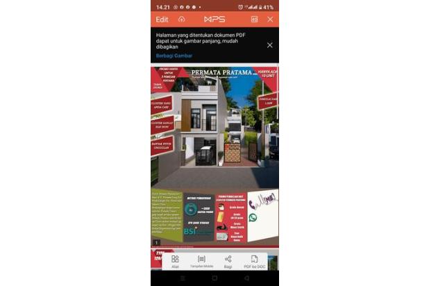 Rumah 3 lantai harga LUNCING duren sawit Jakarta timur 