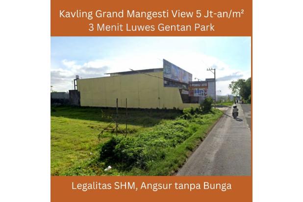 Dijual Kavling Solo Tepi Jl Raya Mangesti Kawasan Strategis, S