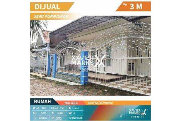 Rumah Cantik Siap Huni di Sulfat Malang Hunian Posisi Hook 