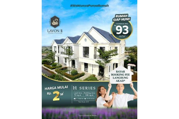 Rumah Siap Huni Lavon II Swan City H Series