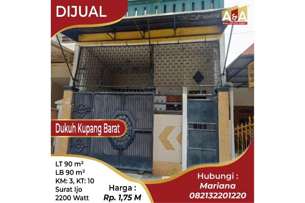 DIJUAL RUMAH USAHA LOKASI SURABAYA BARAT