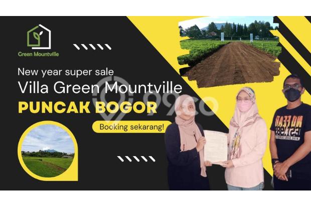 Tanah di Green Mountville Puncak Bogor, Bogor SHM 200 m²