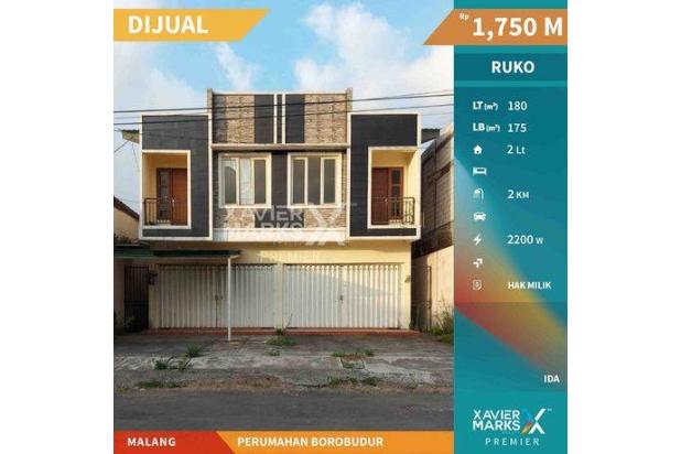 D1187, 2 Unit Ruko Bagus Area Perumahan di Borobudur Malang