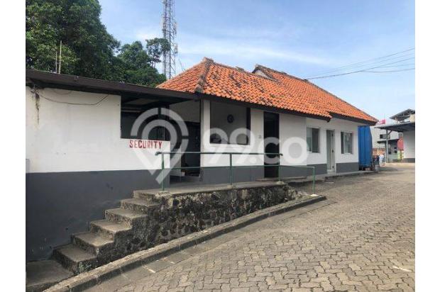 Gudang Dan Parbik di Citeureup Bogor. Luas Tanah 11433 m2. SHGB PT