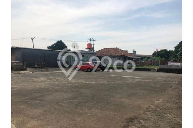 Gudang Dan Parbik di Citeureup Bogor. Luas Tanah 11433 m2. SHGB PT