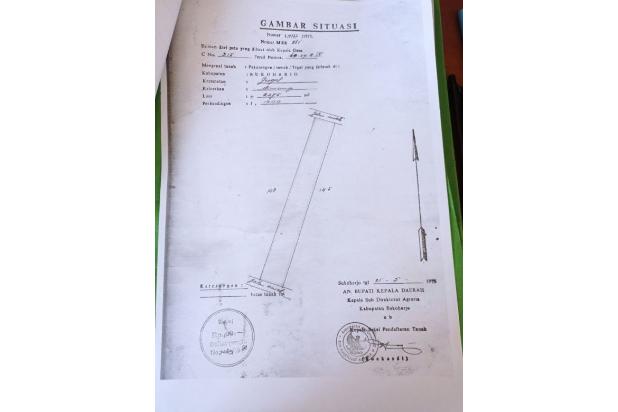 Dijual Sawah Kering Uruk Area Perumahan Premium Gentan Solo