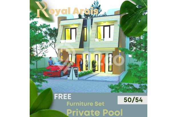 Rumah Villa batu dekat jatimpark 3