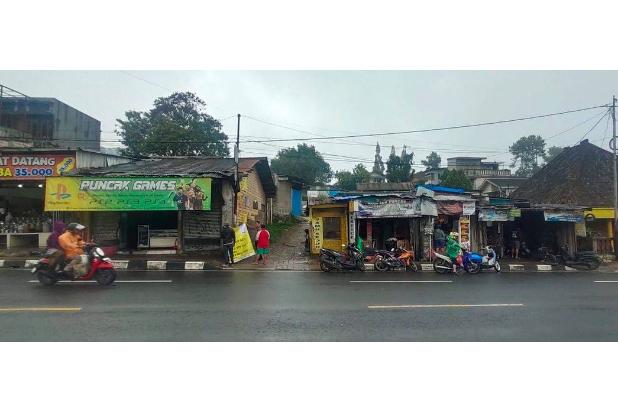 Tanah Komersial di Jalan Raya Puncak Cisarua Bogor