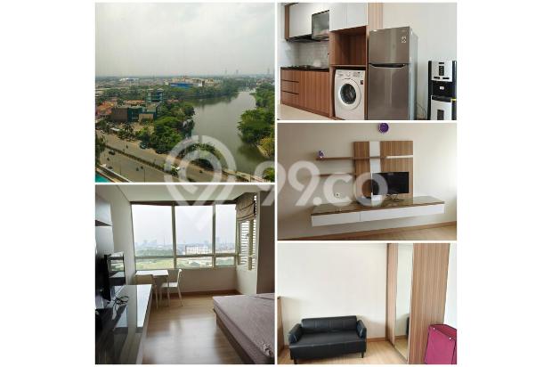 Apartemen Skandinavia studio lantai 11 furnished TangCity Tangerang Banten