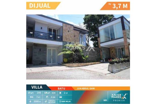 Villa Cantik Pribadi Ada Kolam Renang Cuaca Sejuk Area Kota Batu