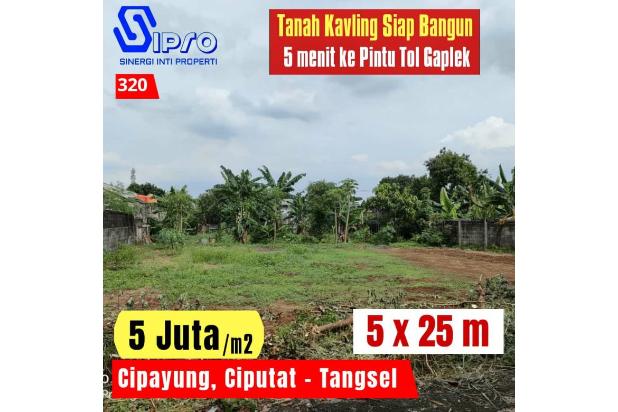 JUAL TANAH KAVLING 4 UNIT SIAP DIBANGUN CIPAYUNG CIPUTAT
