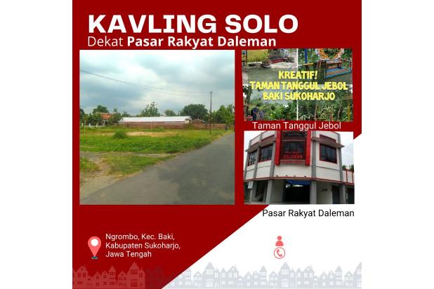 Tanah urah Solo Baki Luas Ideal